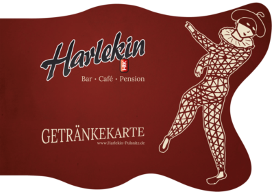 Harlekin Getränkekarte