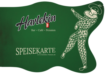 Harlekin Speisekarte